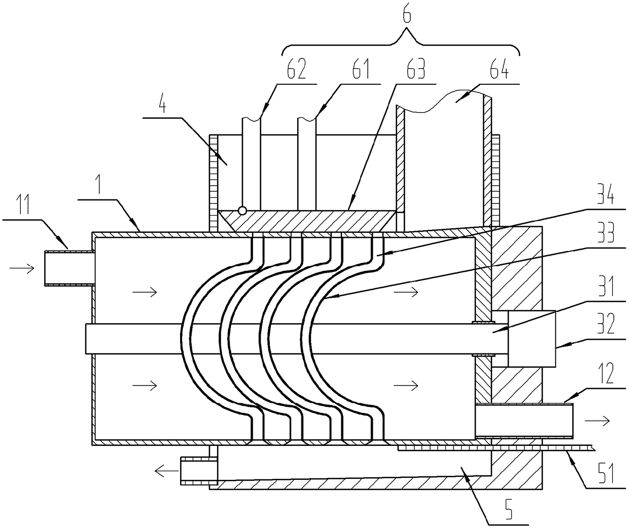 Combined treatment process of synthesis pharmaceutical wastewater