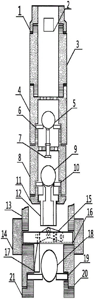 Oil well pump draining liquid by opening valve balls