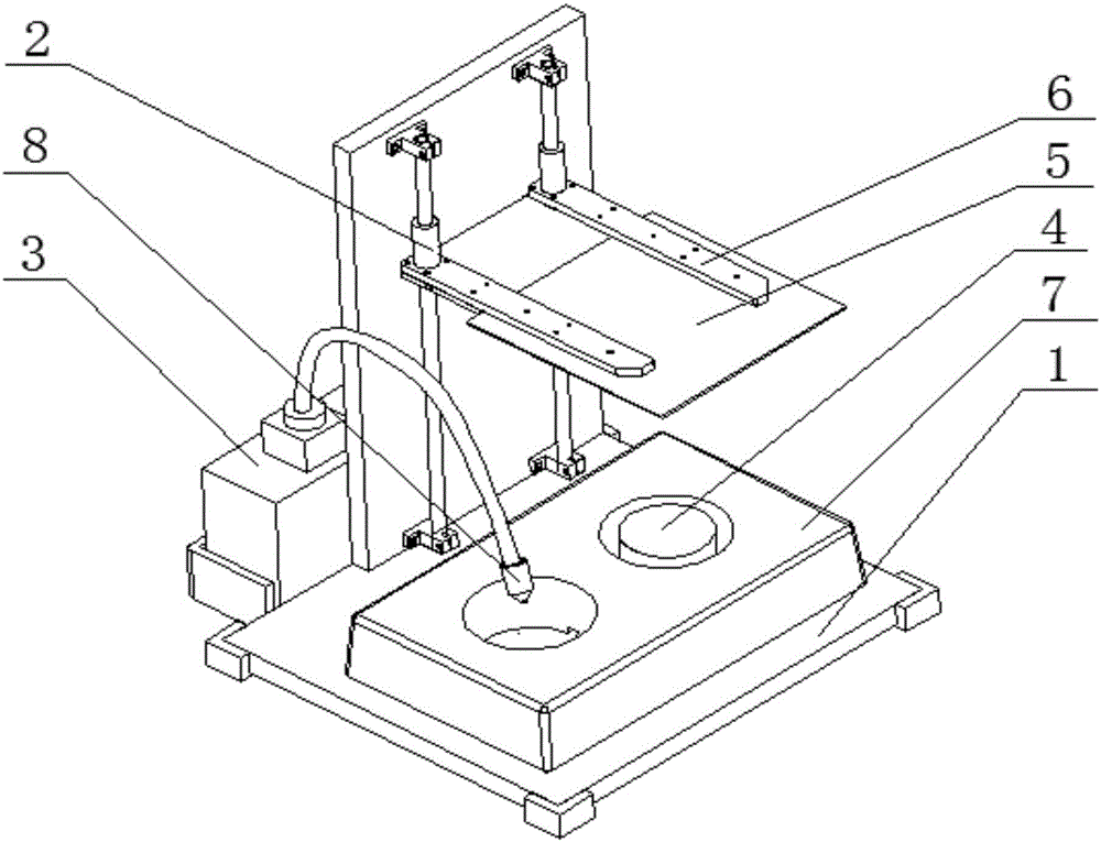 Jet angle controllable ultrasonic droplet jetting additive manufacturing device and method