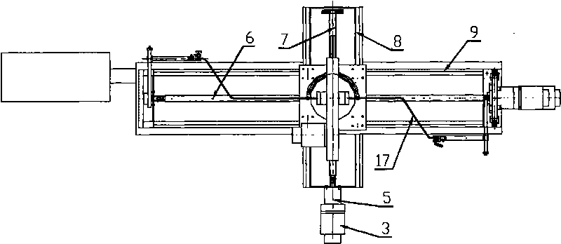 Rotor coil binding machine of wind power generator