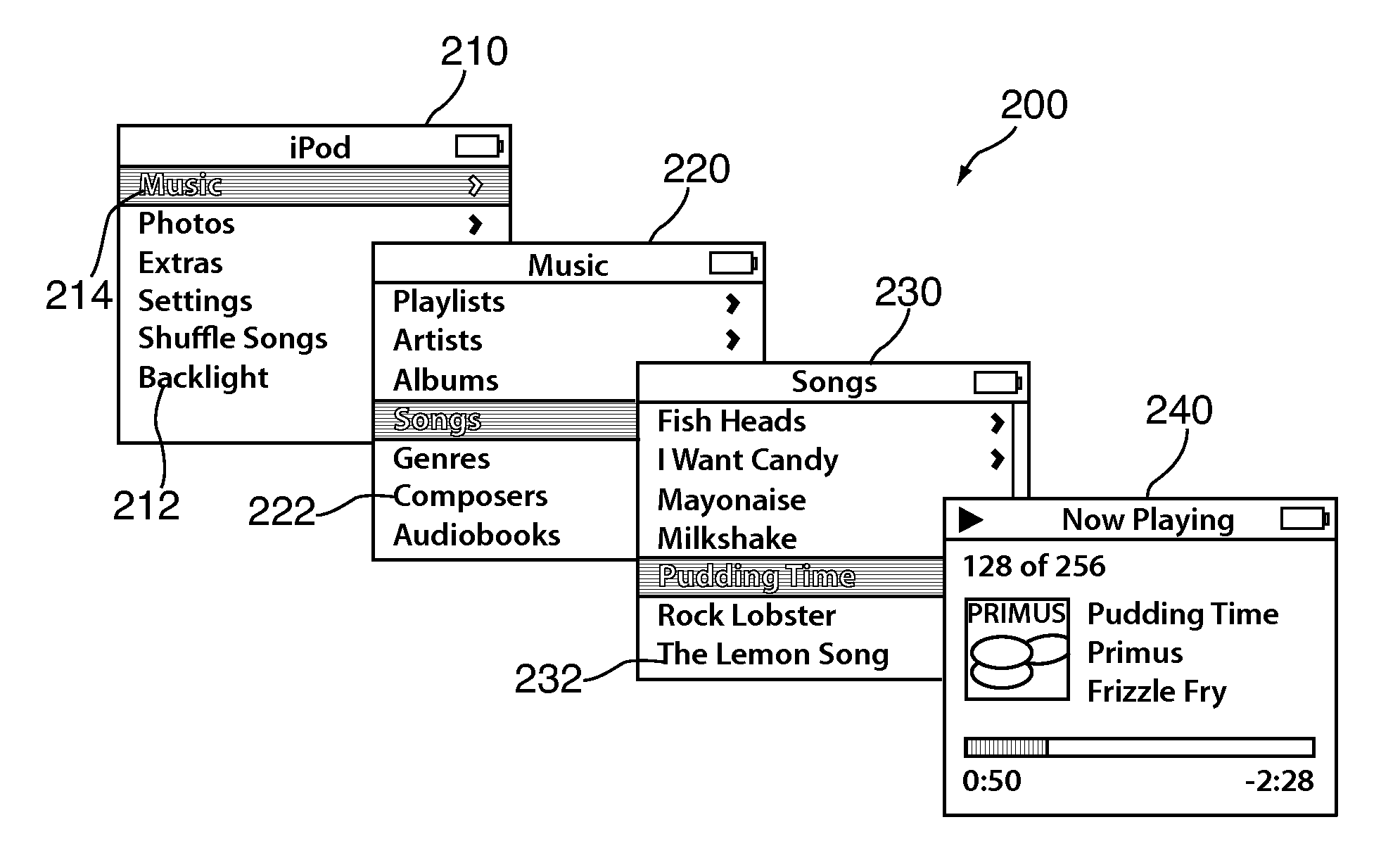 Song flow methodology in random playback