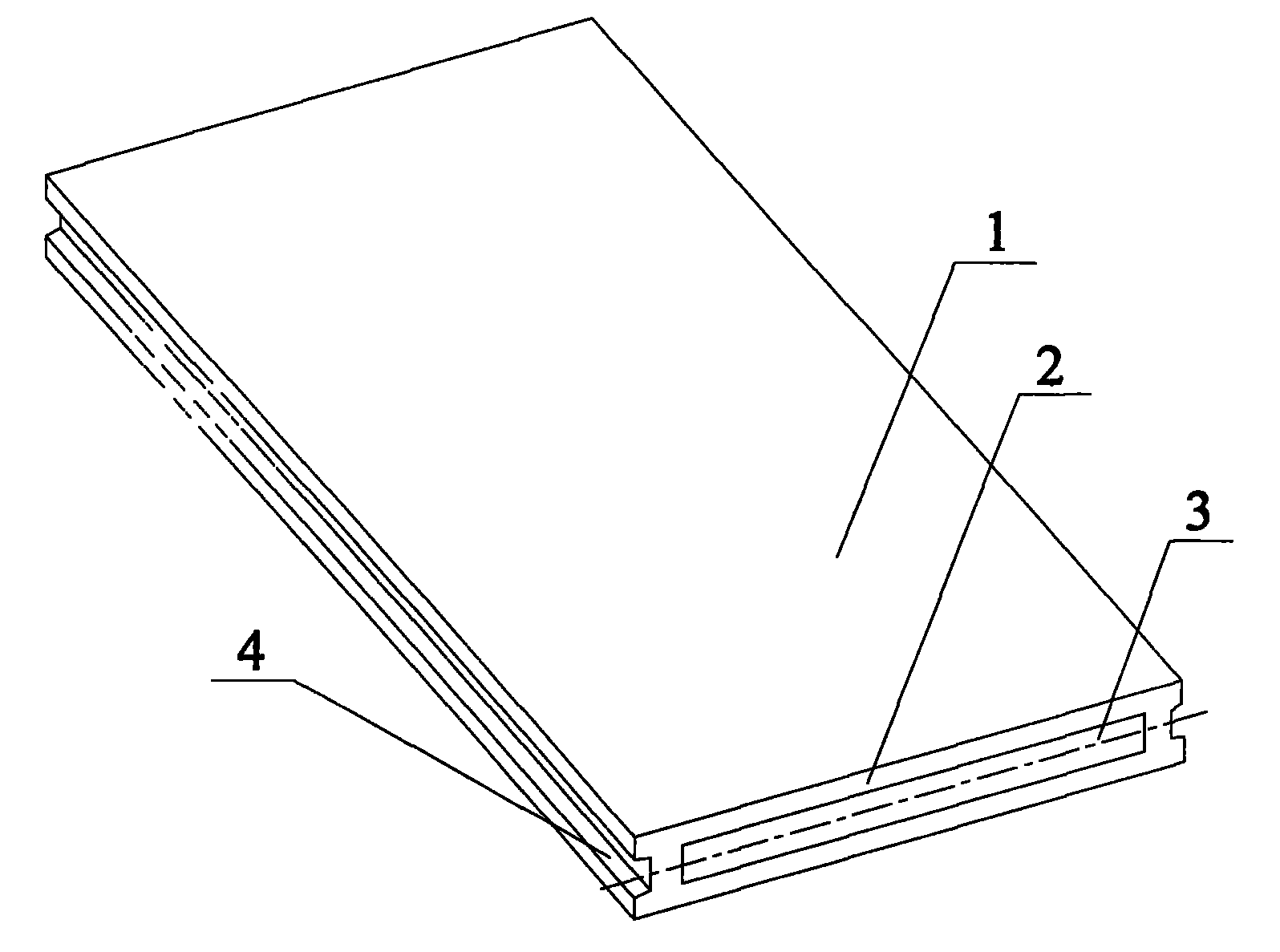 Polystyrene foam compound light sandwich panel using slags