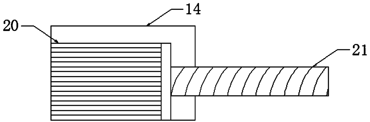 Automatic clamping and feeding mechanical gripper