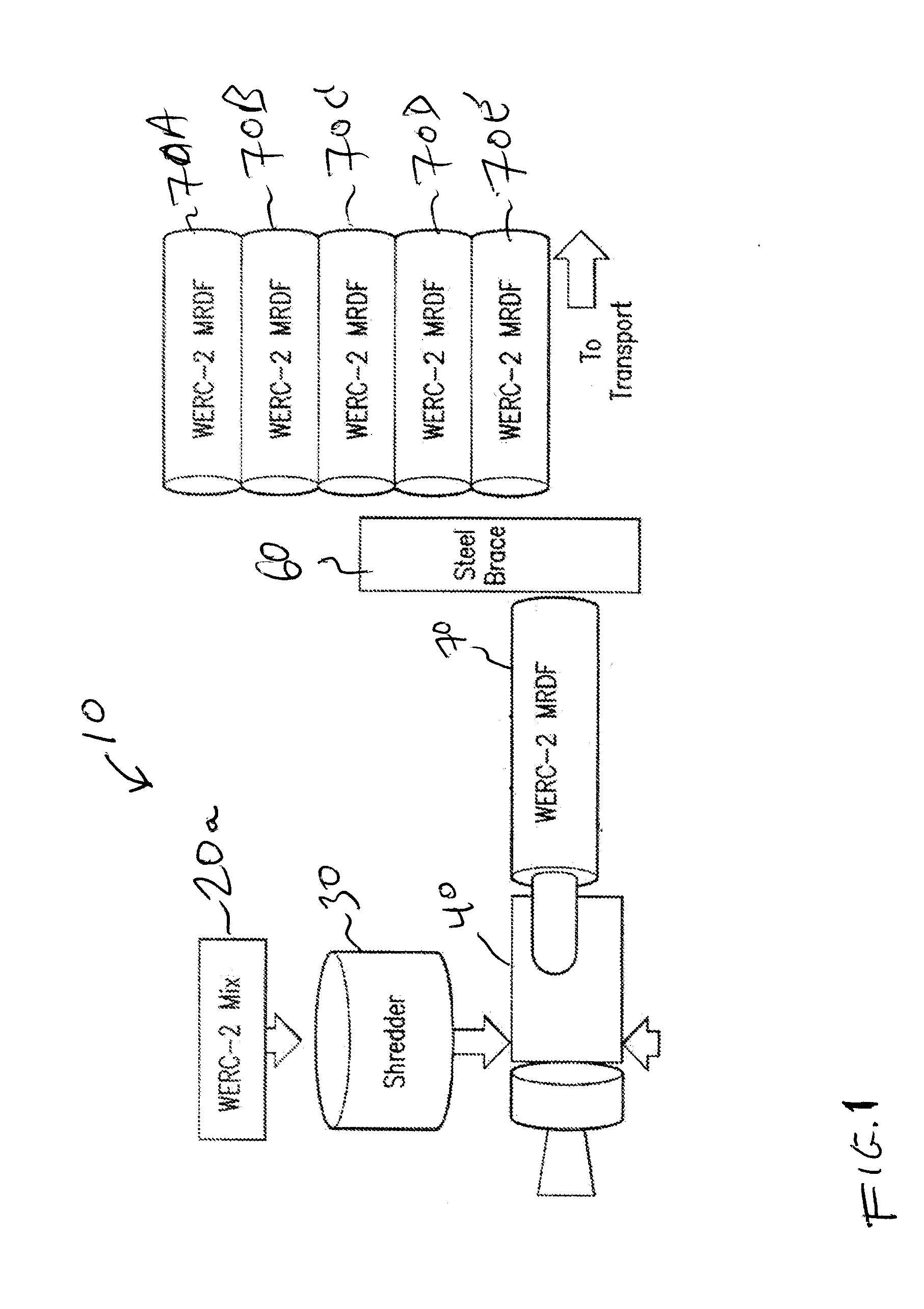 Process and System For Manufacturing Improved Heat Value Solid Fuel From Solid Waste