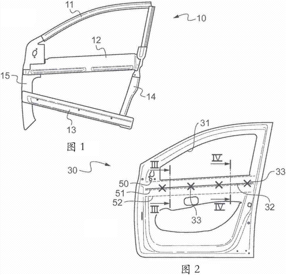 Interior structural linings for vehicle side doors and side doors so equipped