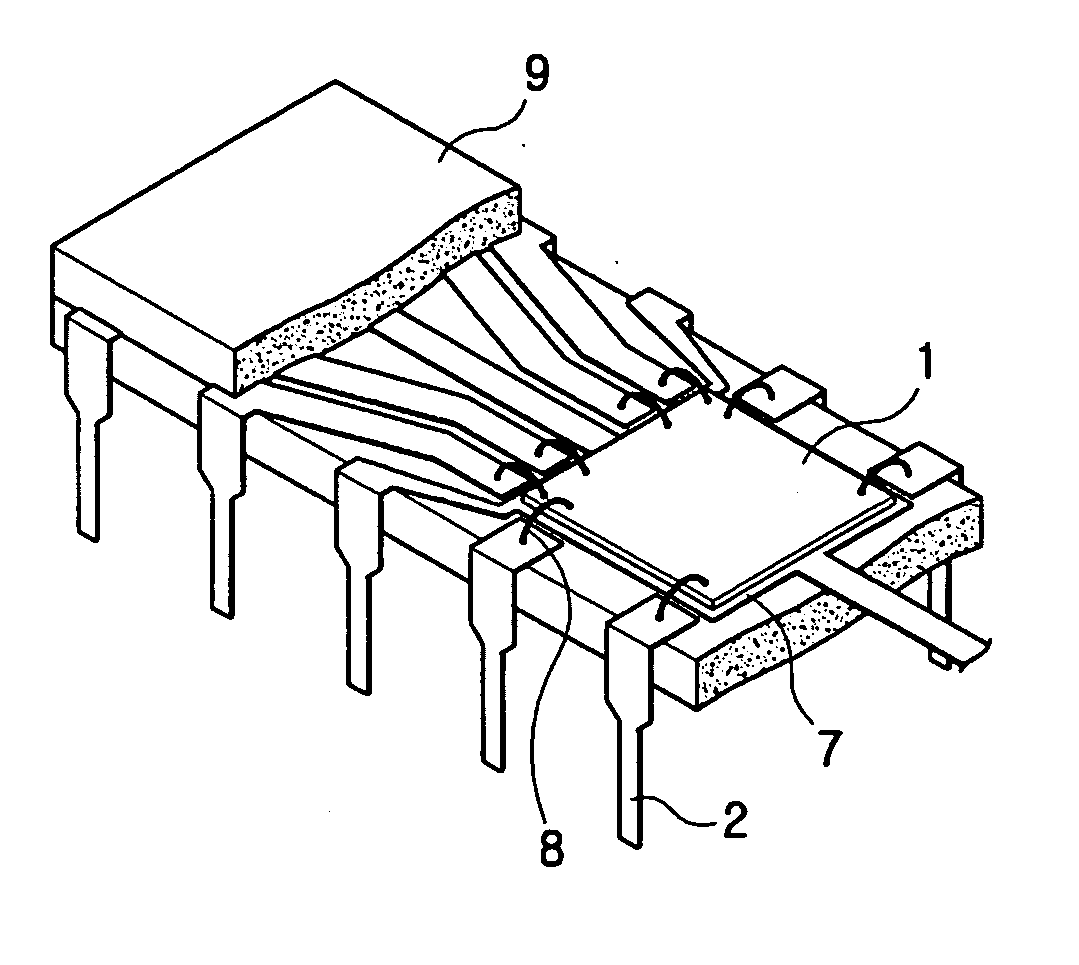 Semiconductor package capable of absorbing electromagnetic wave