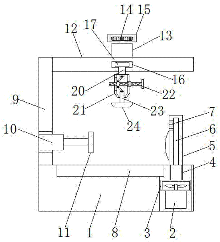 Wear resistance detecting device for automobile accessories