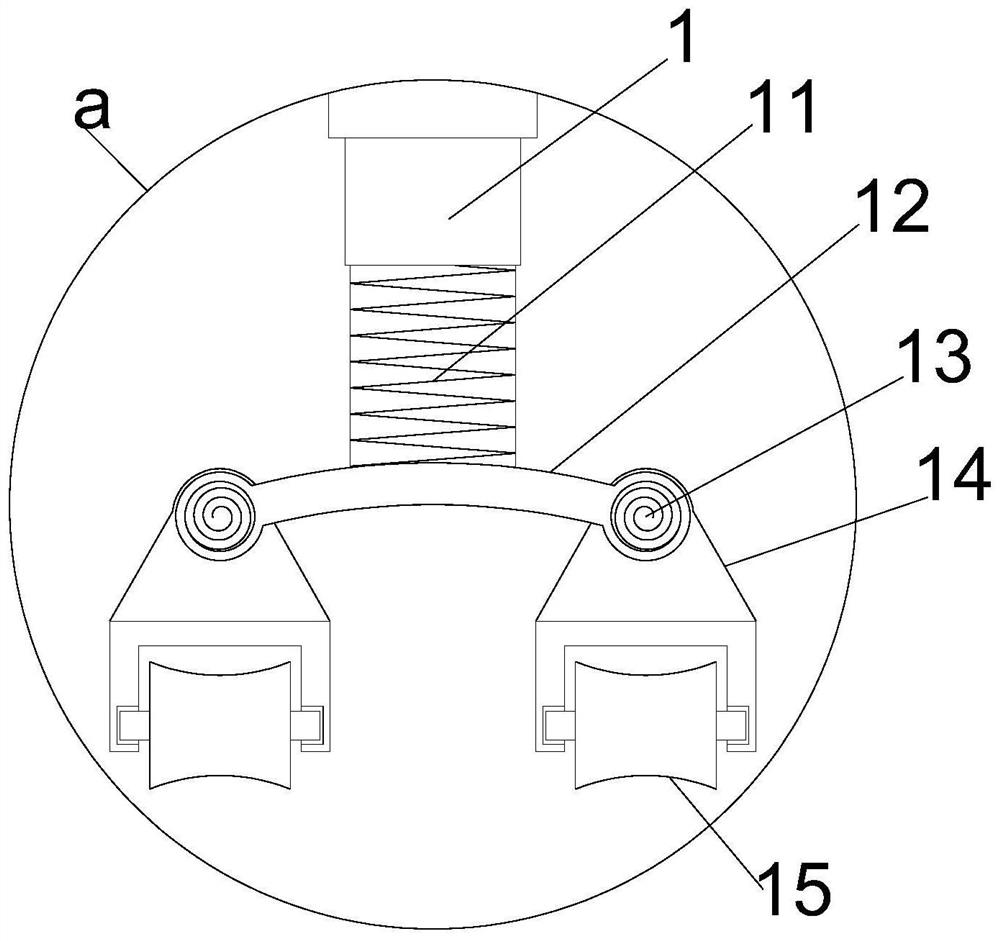 Self-propelled revolving water conservancy engineering pipeline rust removal device