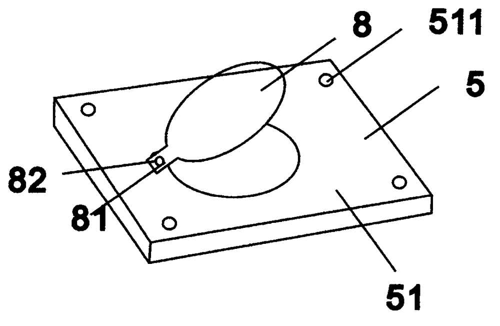 Two-finger multifunctional stall for fixing specimen