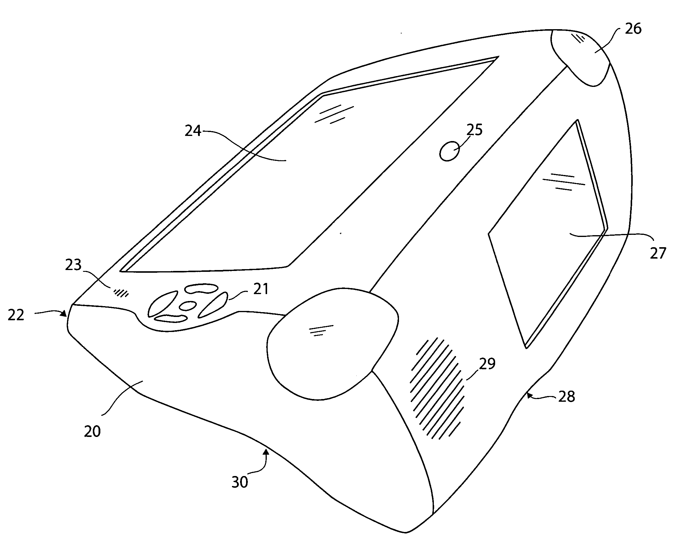 Dual display computing system