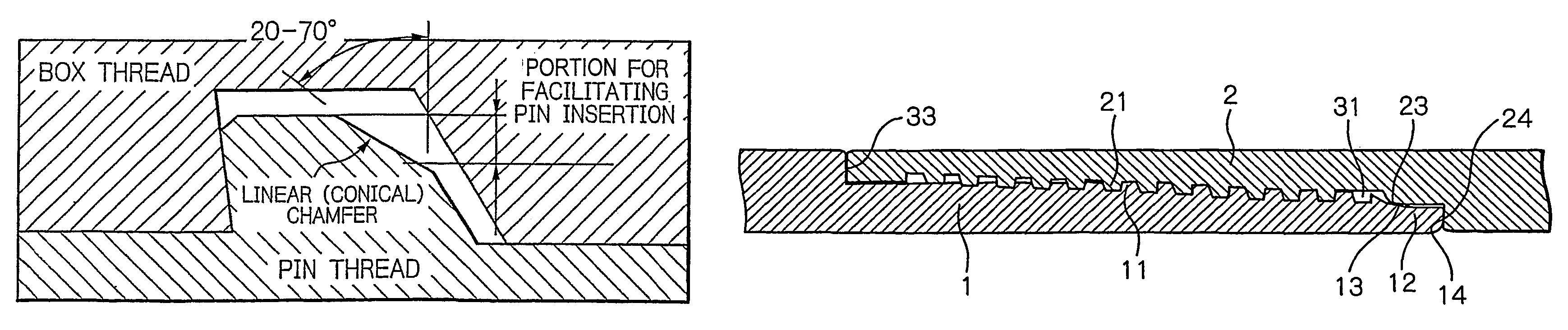 Tubular threaded joint