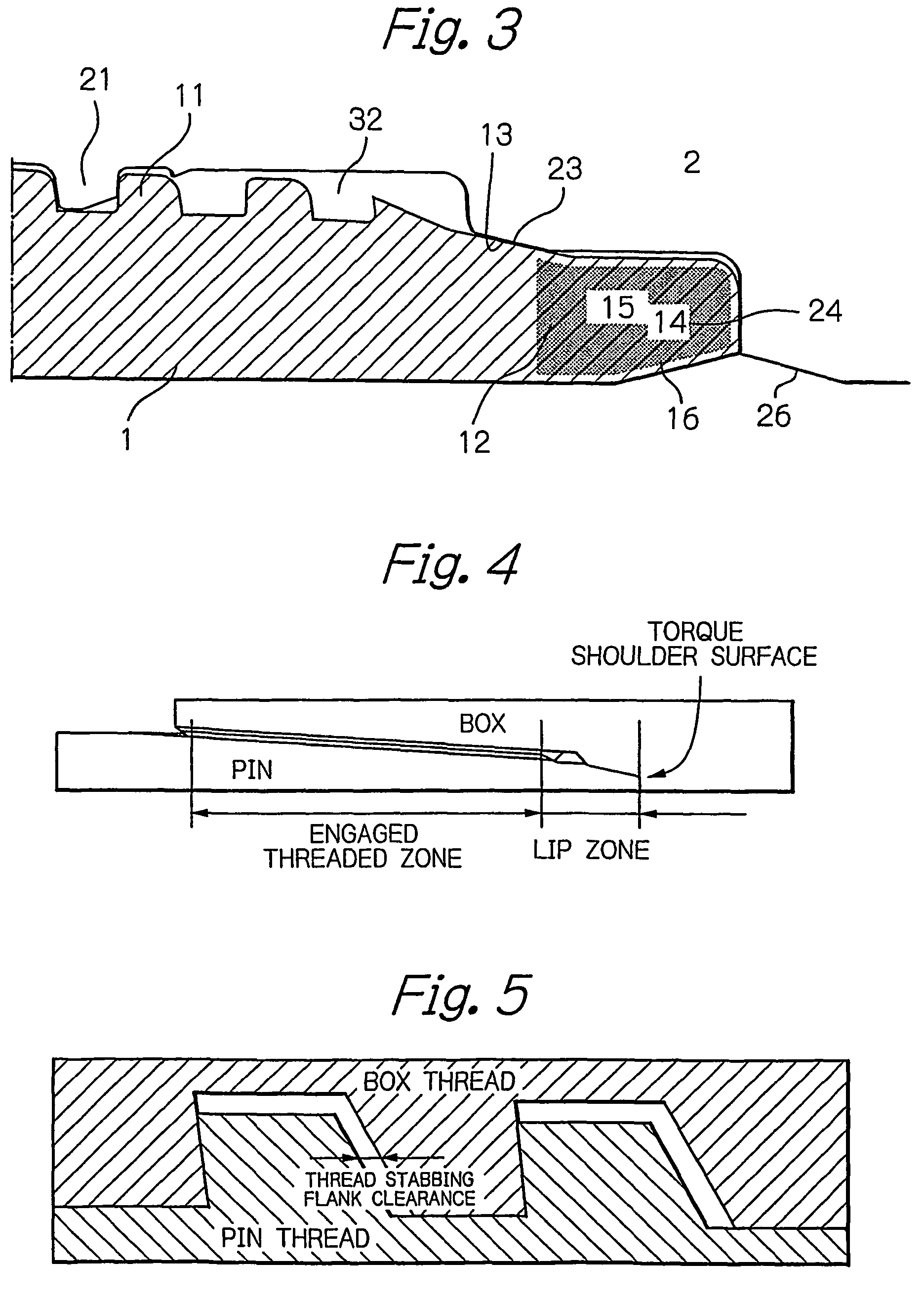 Tubular threaded joint