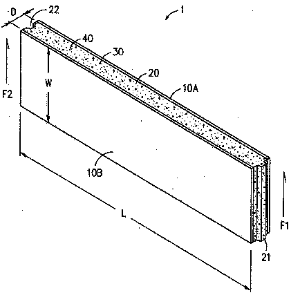 Combined wall plate structure of lightweight composite material