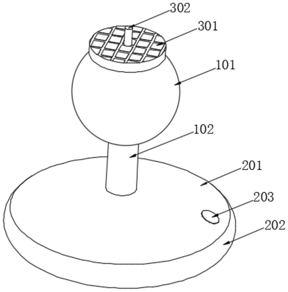 Crop disease and pest eliminating device based on multispectral filtering