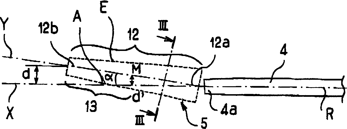 Applicator for applying material on ceratin fiber