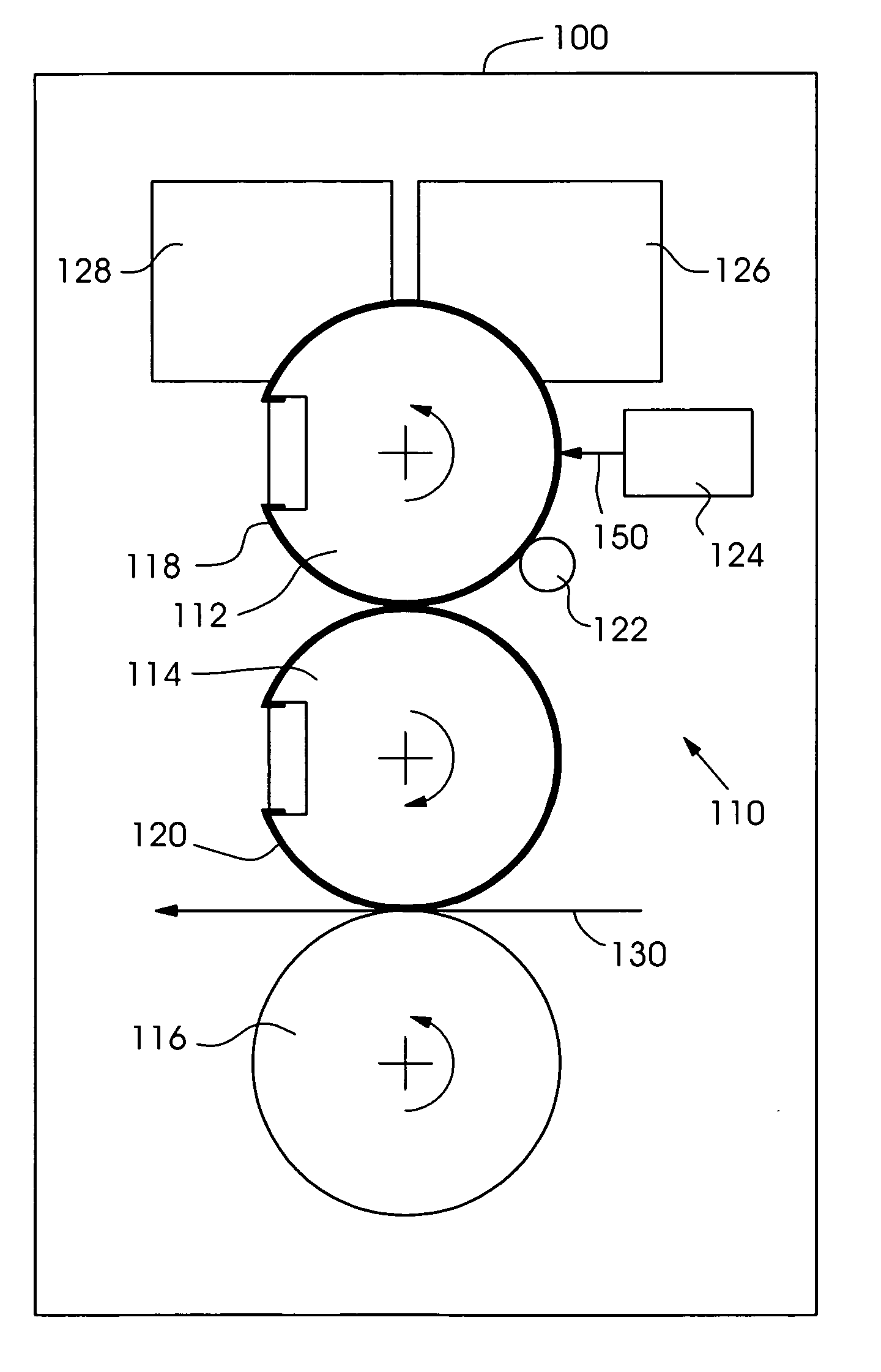 Method and device for imaging of a printing form