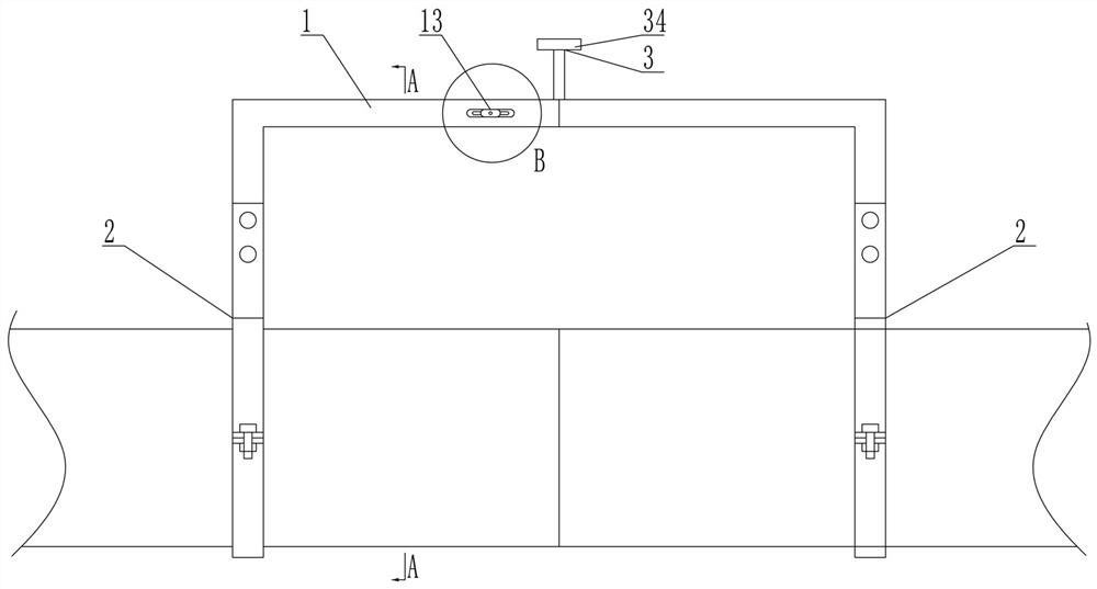 Krah tube electric hot melting connecting device and method