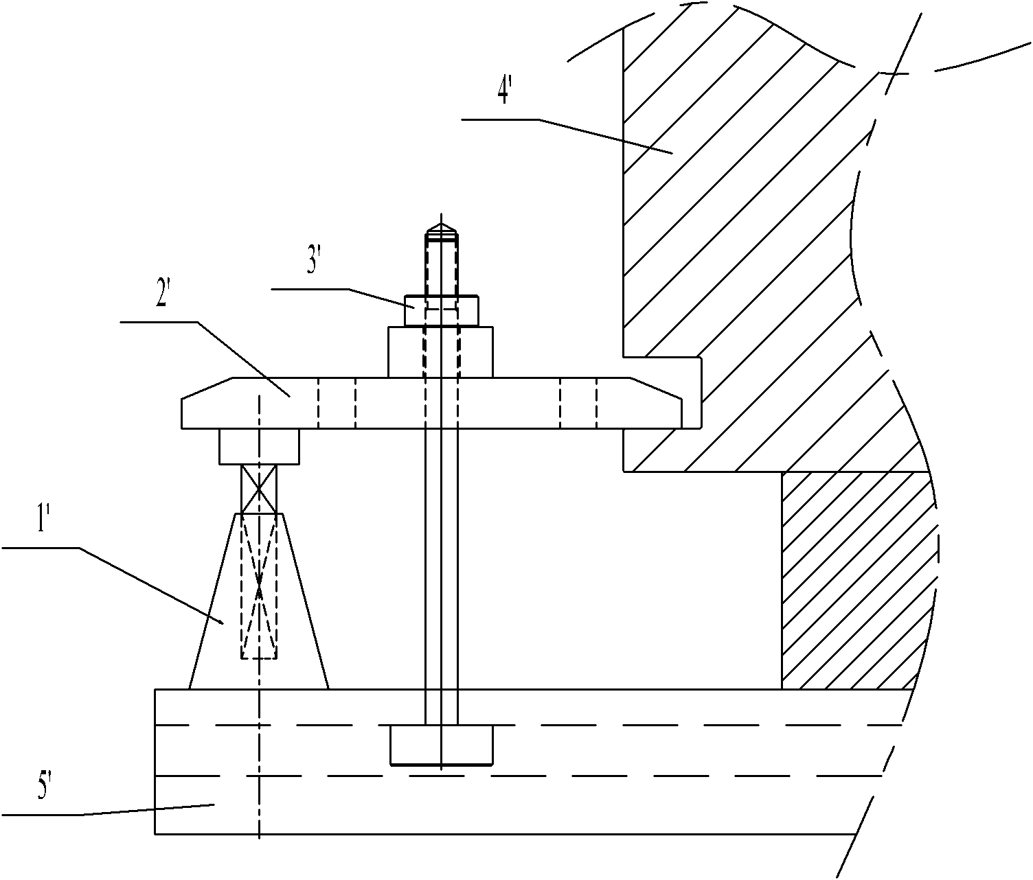 Pressure plate clamping mechanism