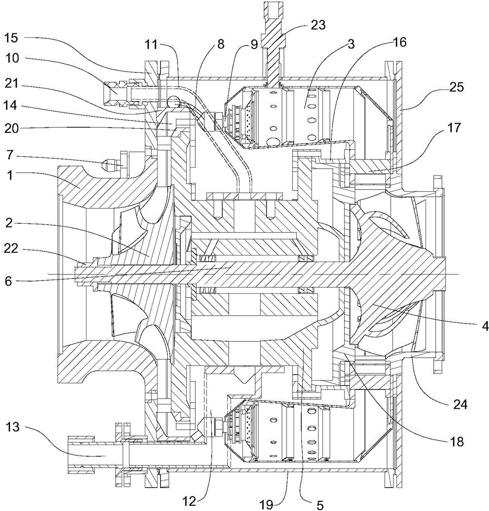 Compact micro gas turbine