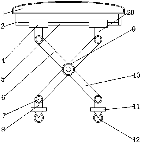 Drying rack for textile