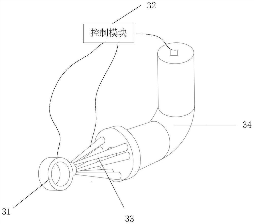 Mechanical arm force feedback system and method, control method and control terminal