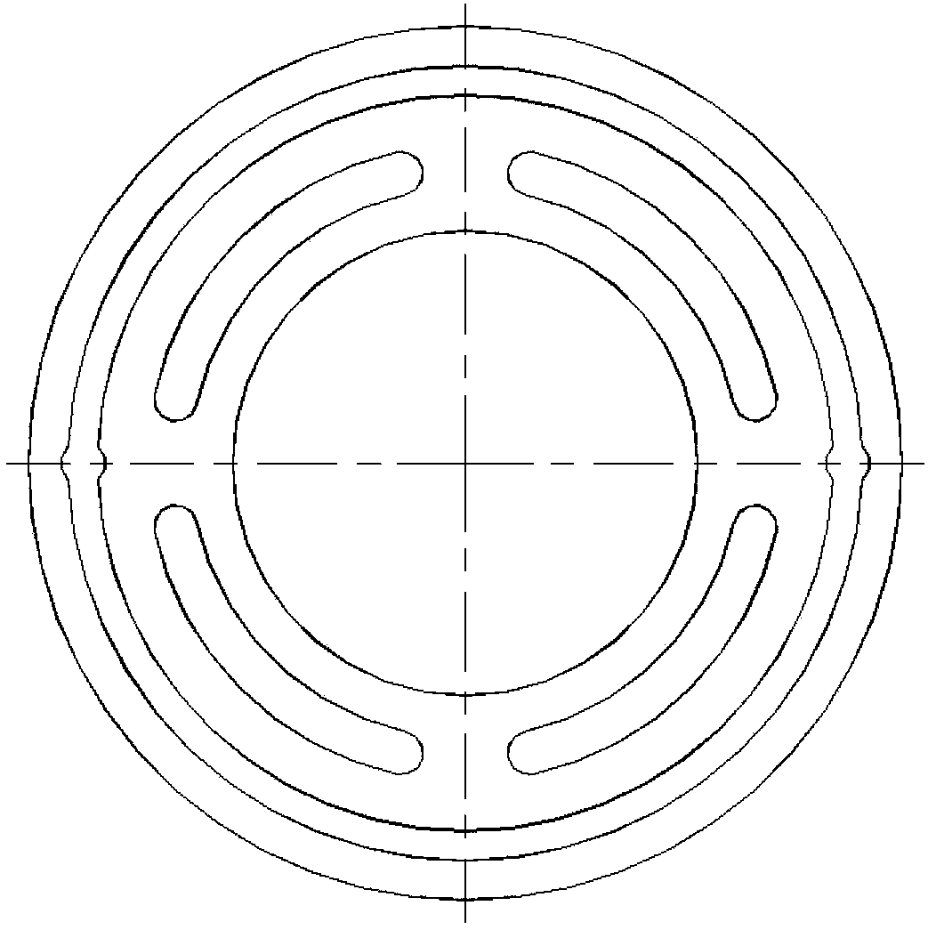 Anti-loose structure for large-sized motor rotator