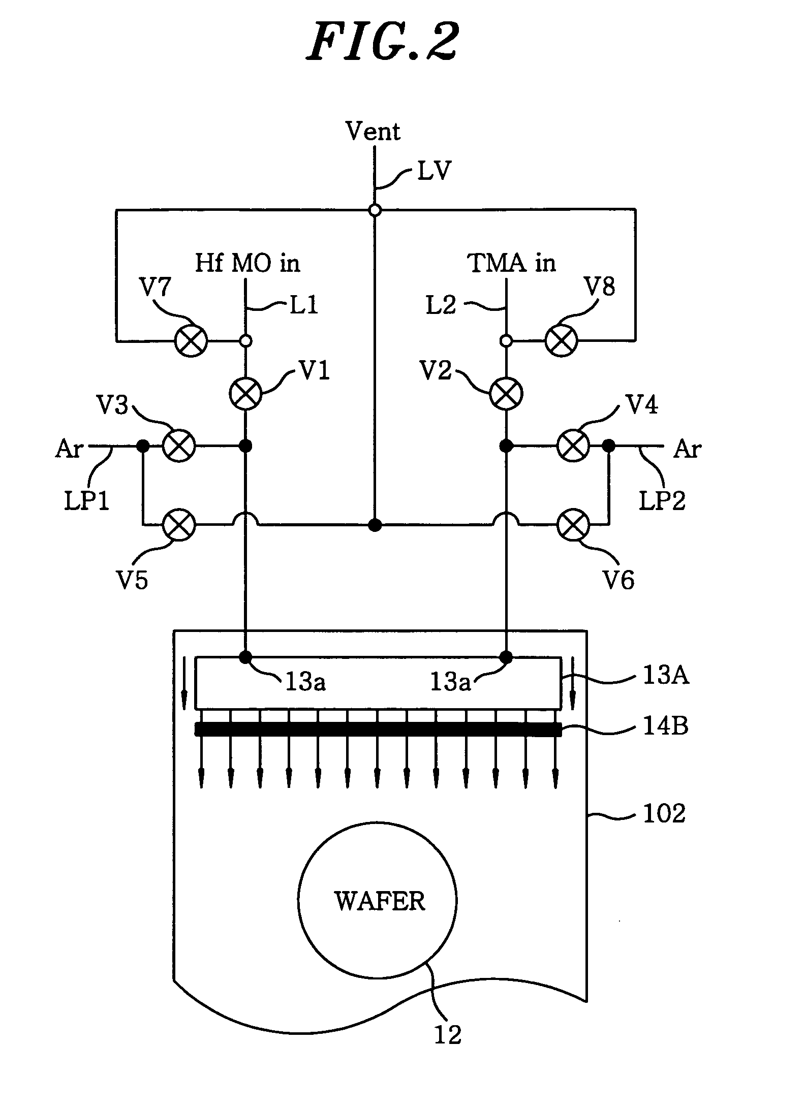 Substrate processing apparatus and method, and gas nozzle for improving purge efficiency