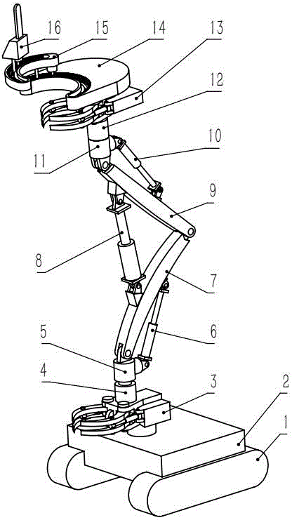 Intelligent tree climbing and pruning robot