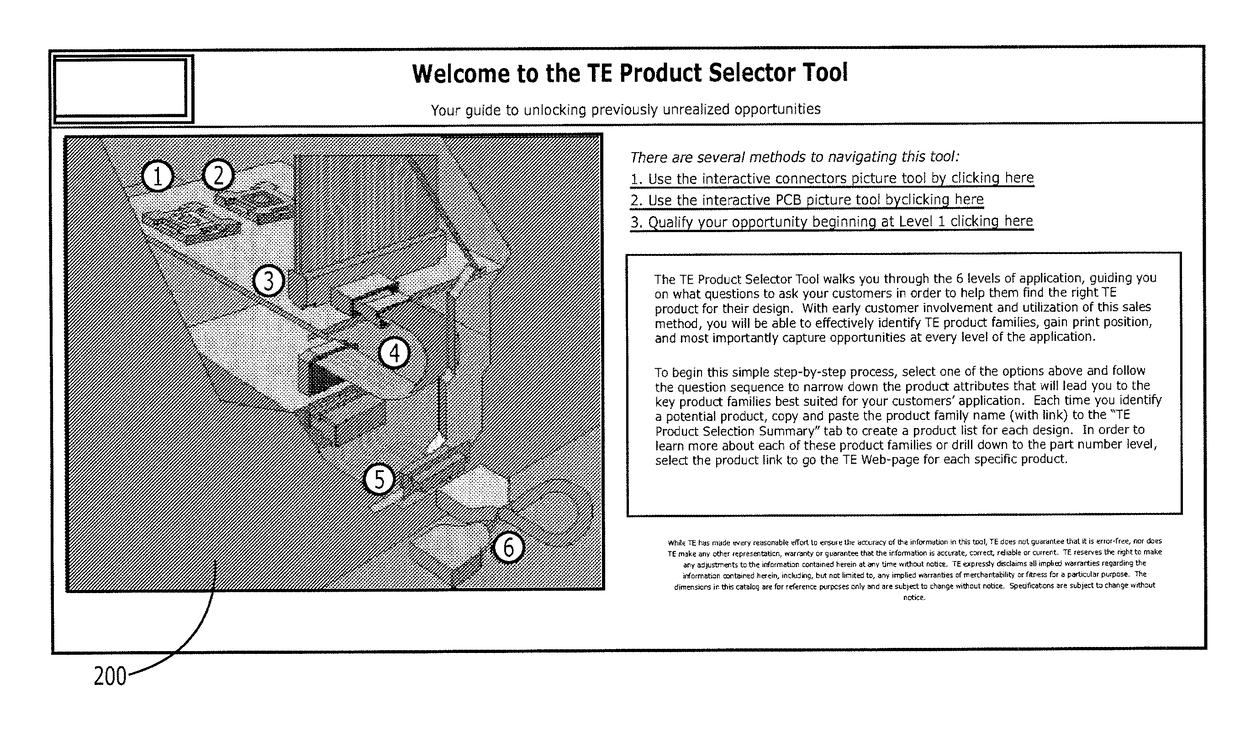 System and method for selecting interconnects