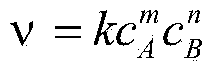 Experimental device for measuring chemical reaction rate and activation energy