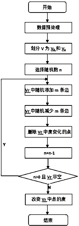 Mixed randomization privacy protection method of social network data dissemination