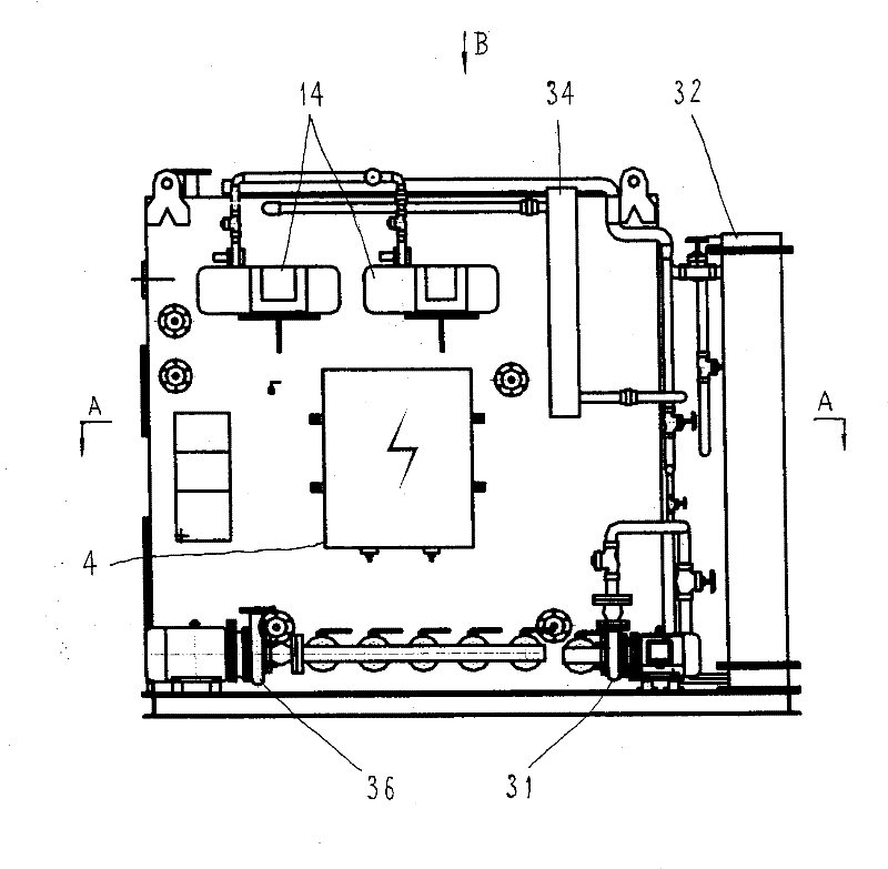 Black water and grey water treatment apparatus through modular film method