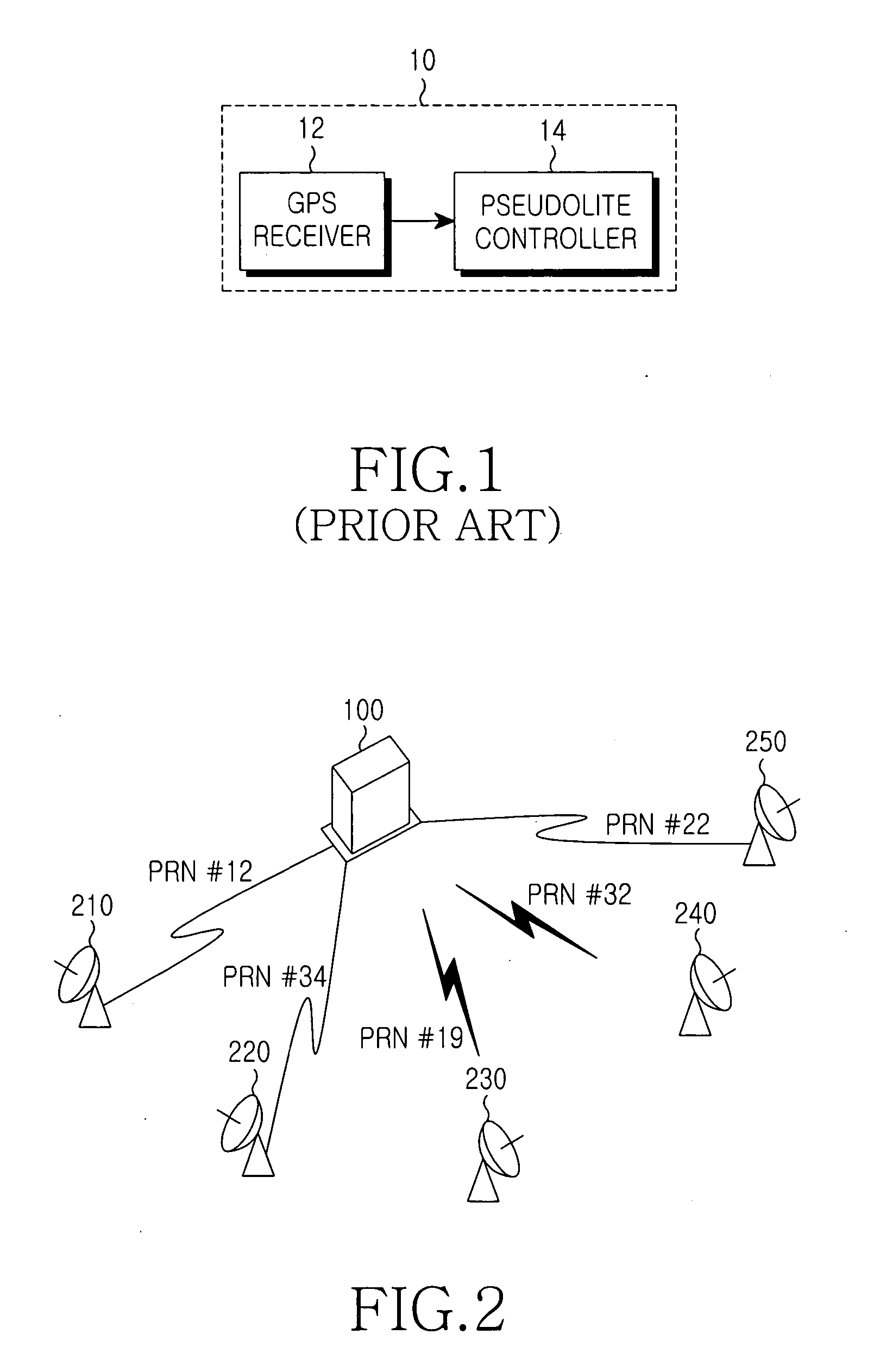 System and method for assigning pseudo random noise codes to pseudo satellites