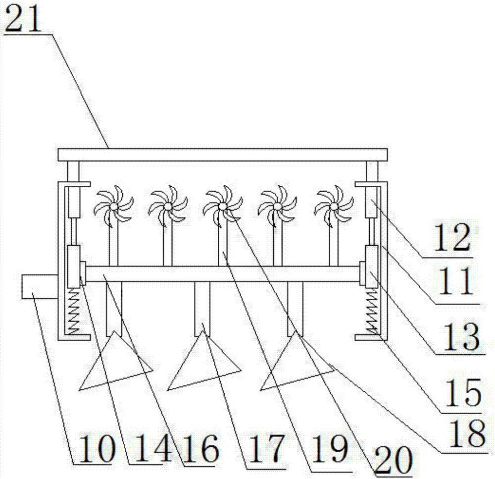 Multifunctional cultivator for agriculture