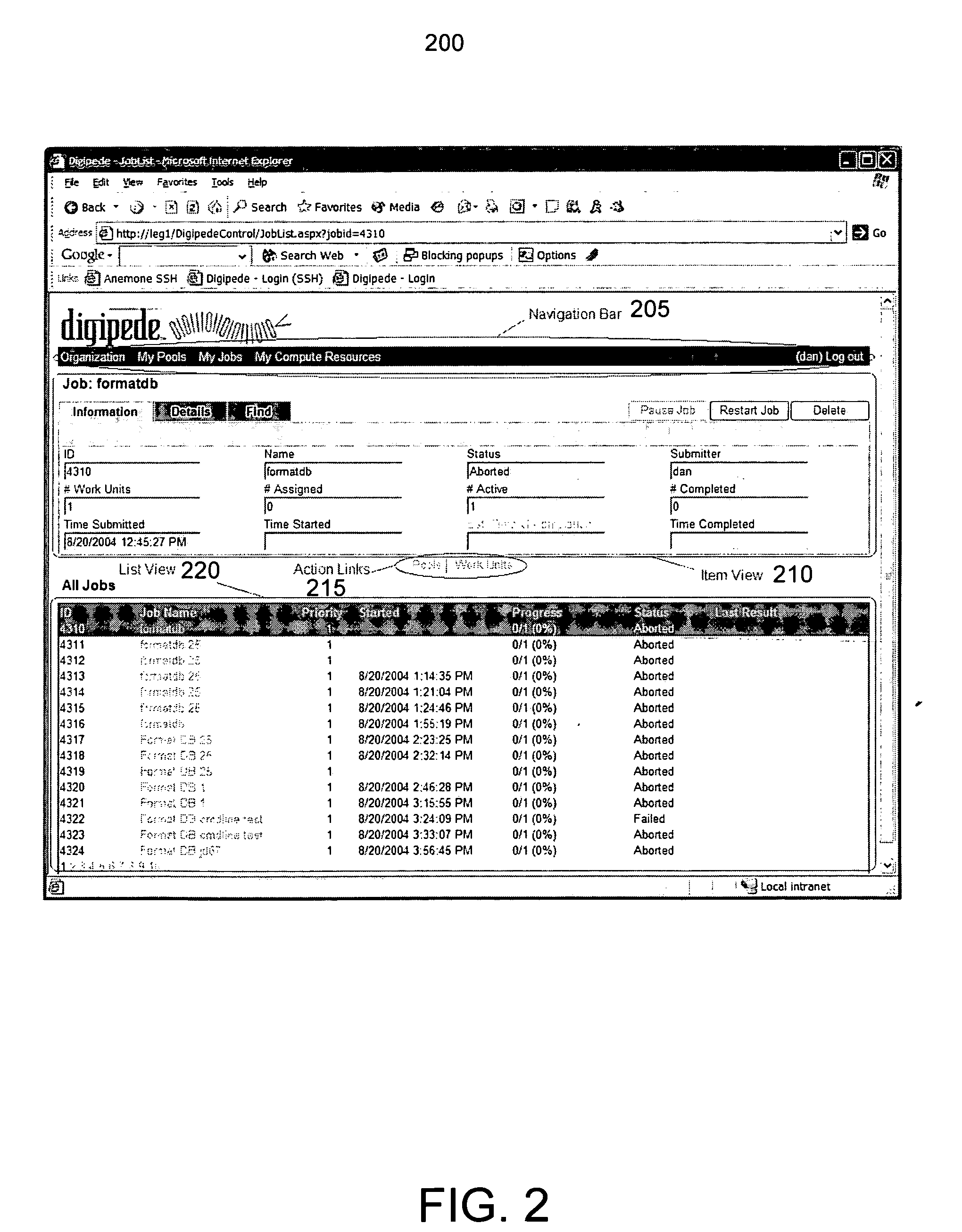 Distributed object execution system