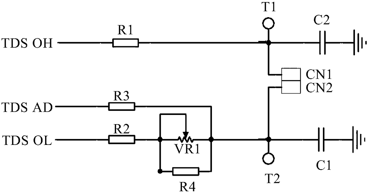 Total dissolution solid detection method, detection device, detection equipment and storage medium