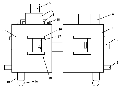 Sewing machine spare and accessory part cleaning device