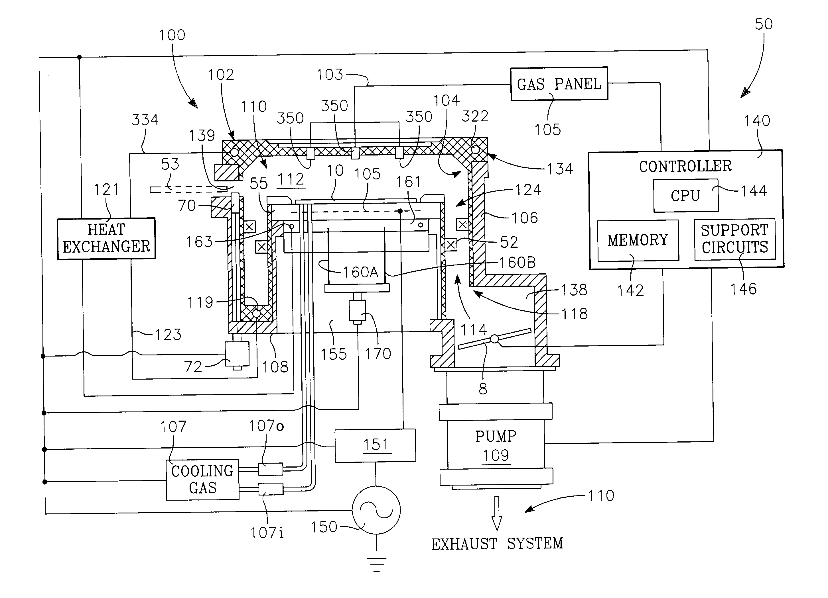 Dielectric etch chamber with expanded process window