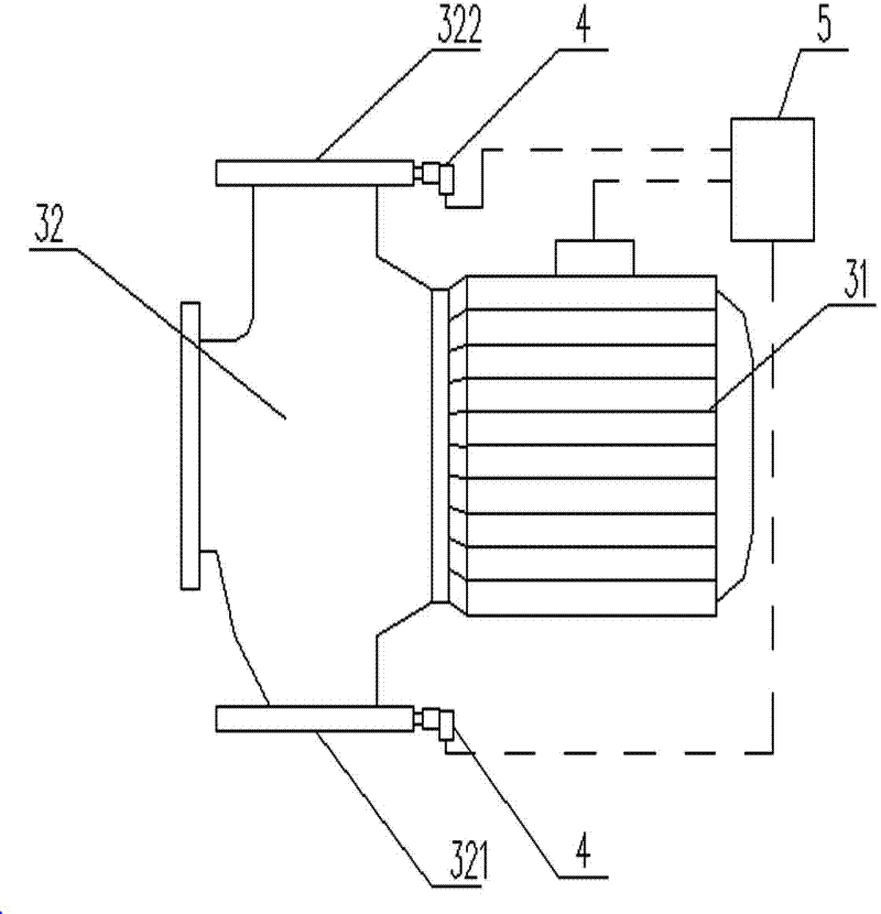 Hydraulic automatic balance water supply system