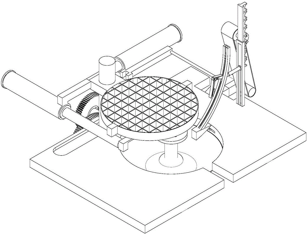 Watermelon pulp-taking dicer