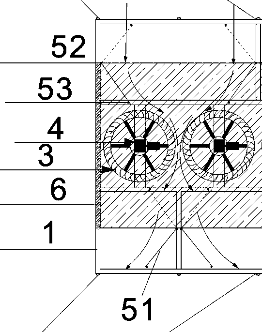 Vertical ocean power generation device