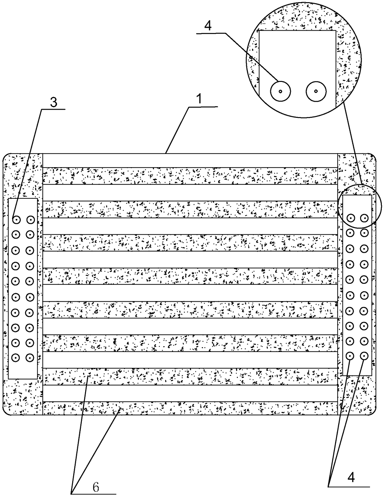 Portable moxibustion far-infrared meridians and collaterals energy instrument