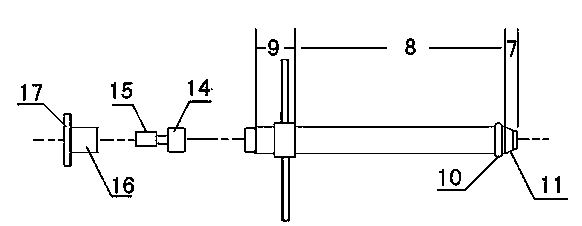 Liner pipe type vertical-compression undisturbed soil sampler