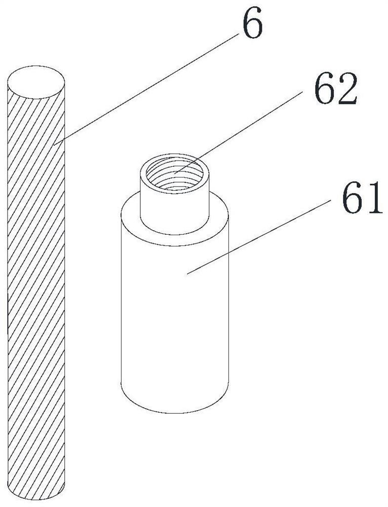 Telegraph pole climbing auxiliary device with high safety coefficient