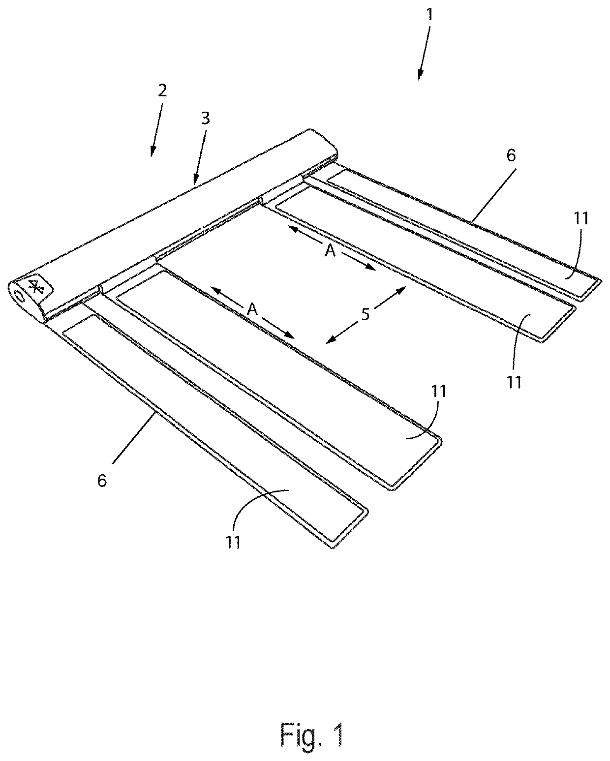 Method, device, and product for measurement of shear force associated with a seating surface