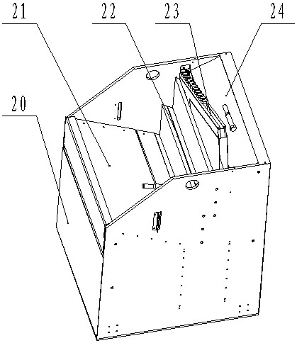 A linkage supply type spike conveying equipment