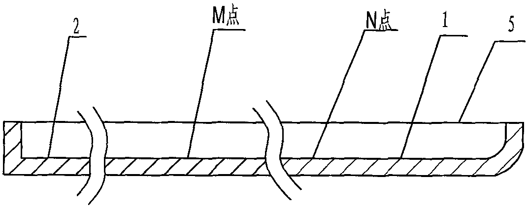 Helical water pump volute chamber structure of engine water pump