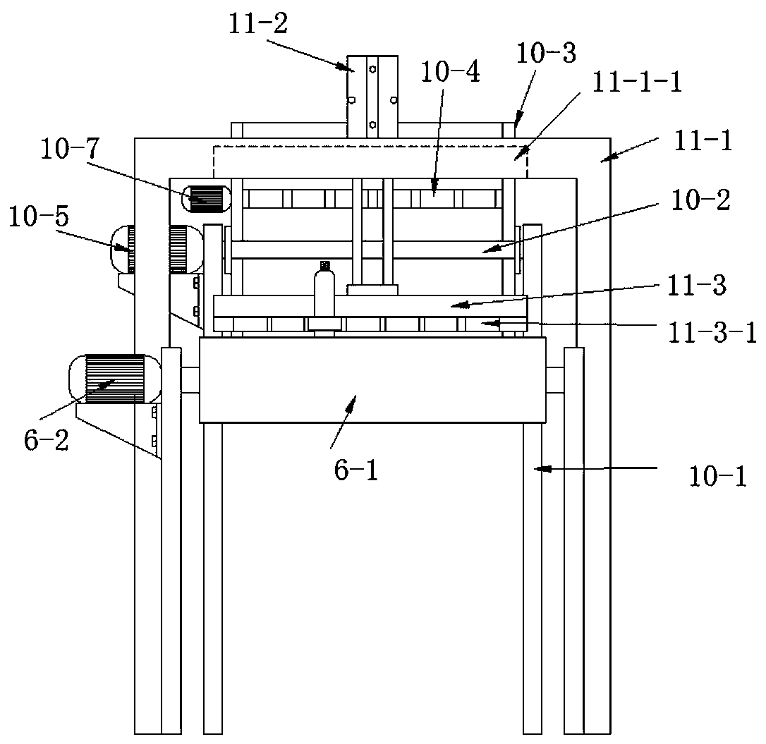 Waterline filling machine vacuumizing device