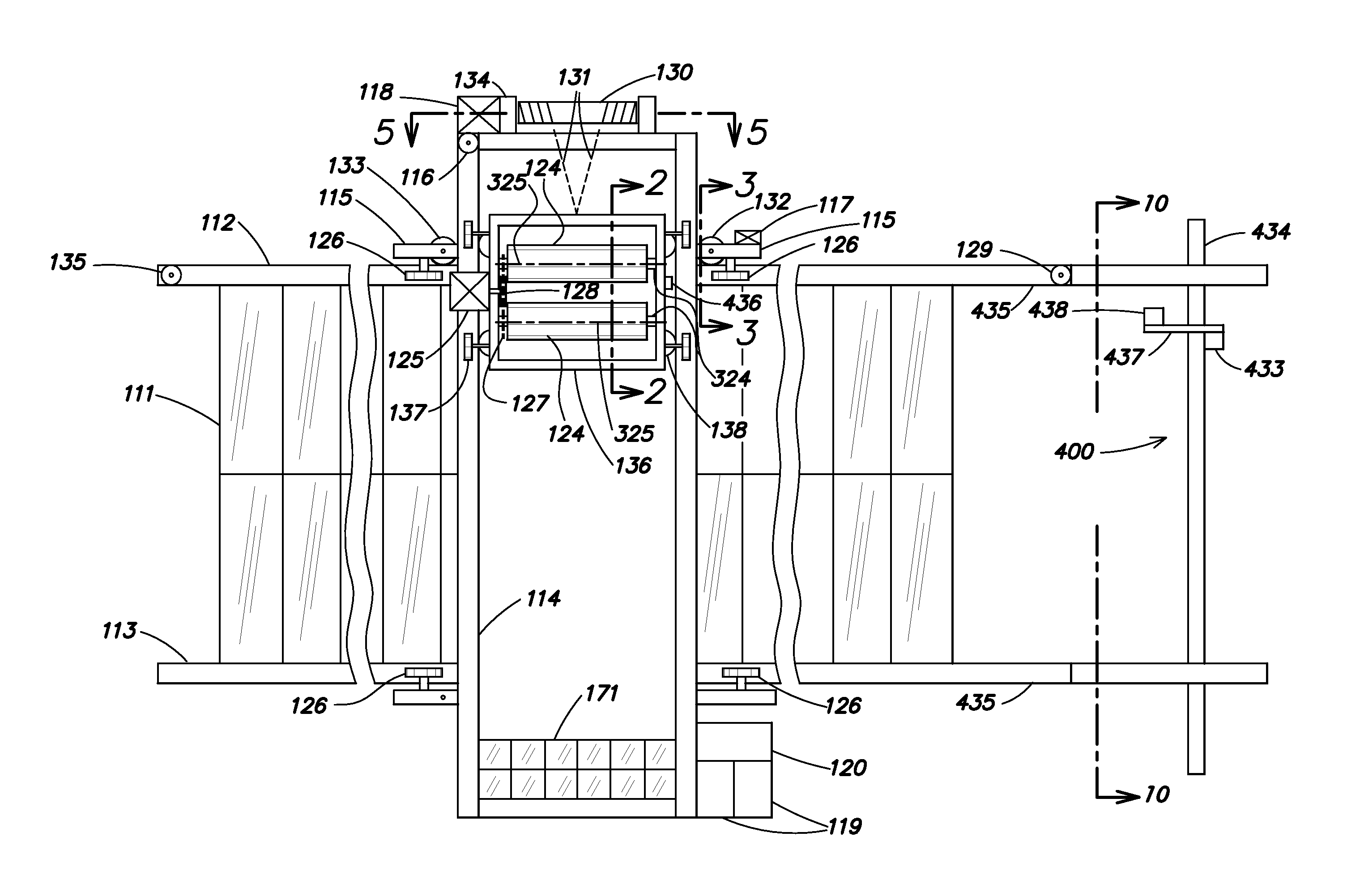 Docking and locking system for solar panel cleaning system