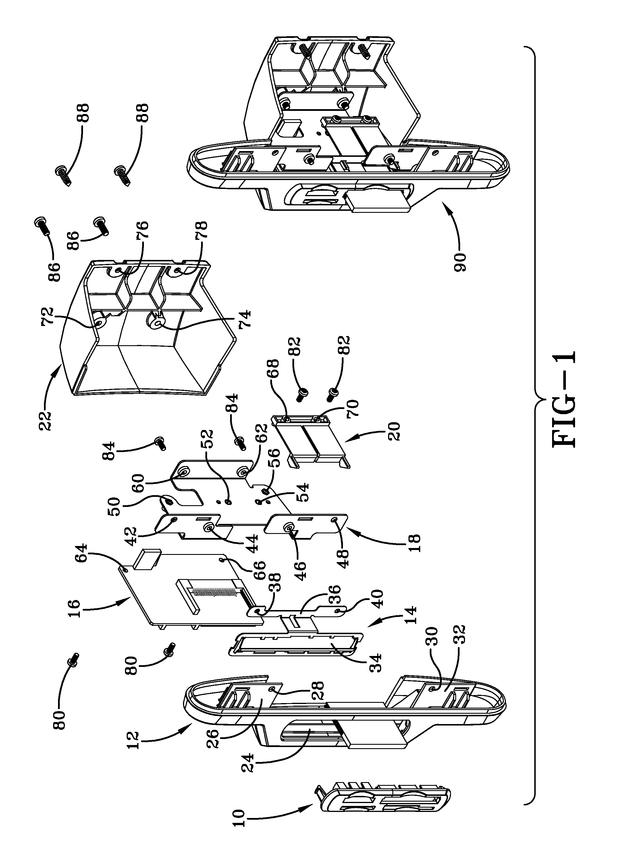 Integrated display computer with telephone switch cradle peripheral